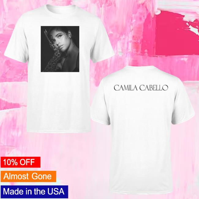 Official Camila Cabello Merch Store Shop CamilaCabello Don’T Go Yet Photo White Attractive Shirt