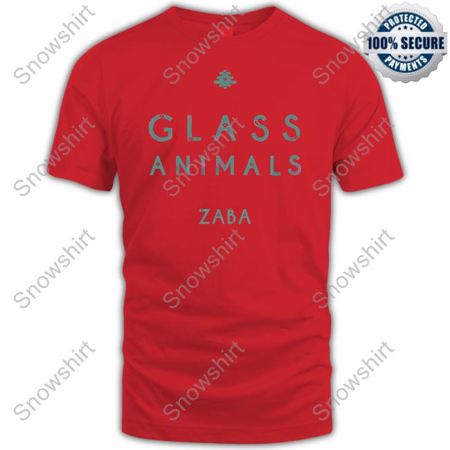 Glass Animals Merch Zaba T-Shirt Glass Animals Zaba T-Shirt