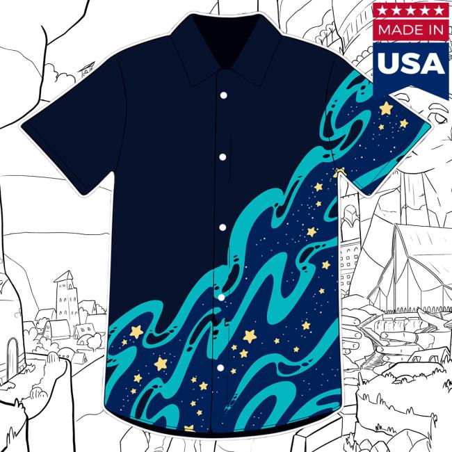 Stellar Tide Hawaiian Shirt