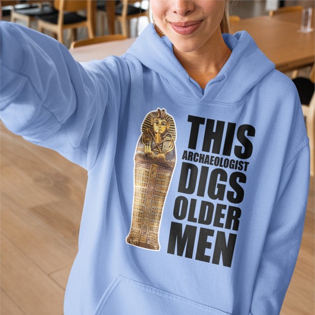 Rabia O'chaudry This Archaeologist Digs Older Men Shirts Rabiasquared This Archaeologist Digs Older Men Shirt