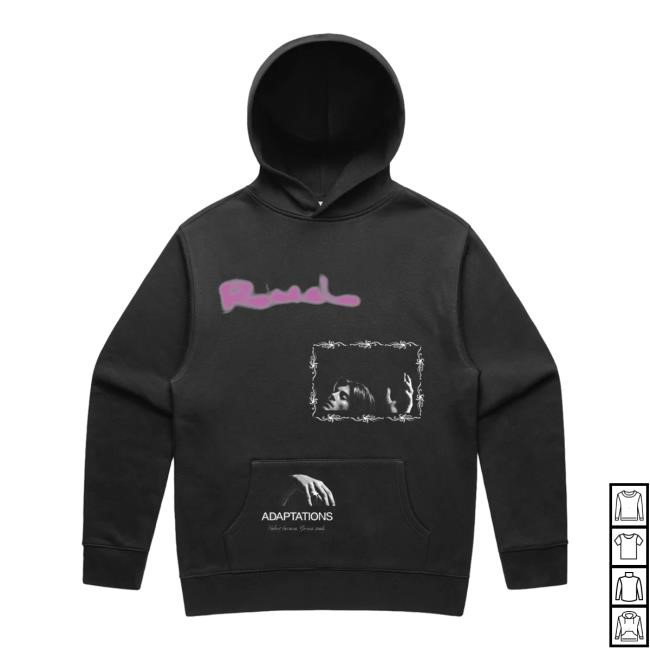 Ruel Adaptations Faded Black Hoody