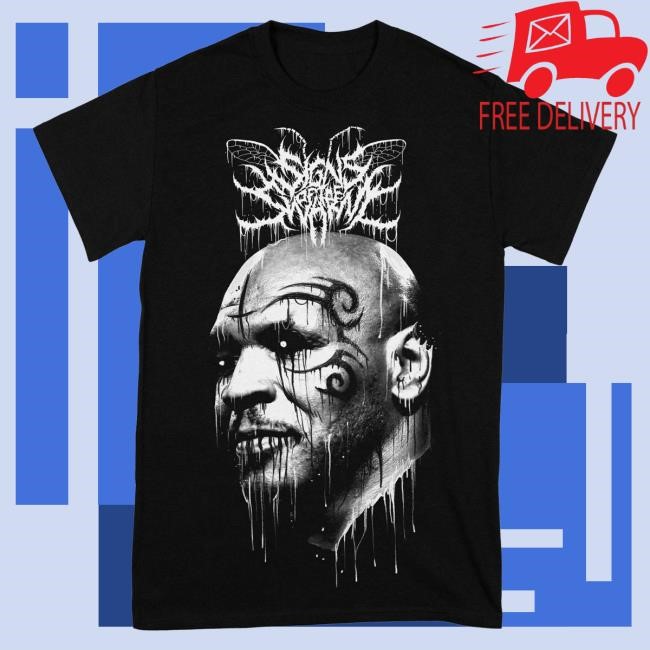Official Indie Merch Store Shop Signs of the Swarm Tyson Thigns Shirt 2024 Indiemerchstore