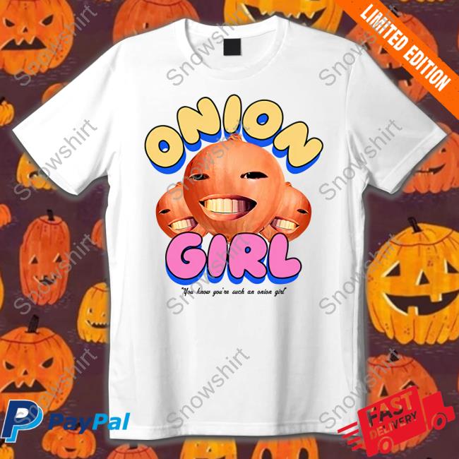 Onion Girl TShirts Original Onion Girl Tee Shirt White
