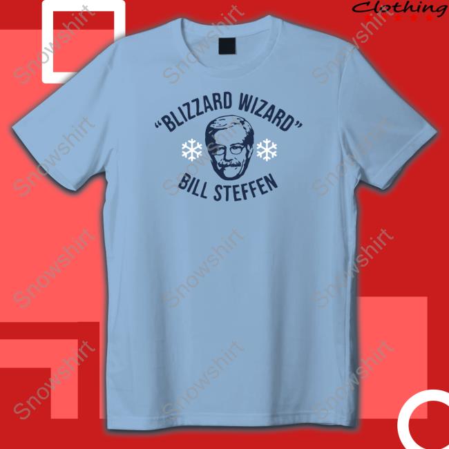 Bill Steffen Blizzard Wizard T Shirt Official The Mitten State Merch Bill Steffen Blizzard Wizard Hoodie