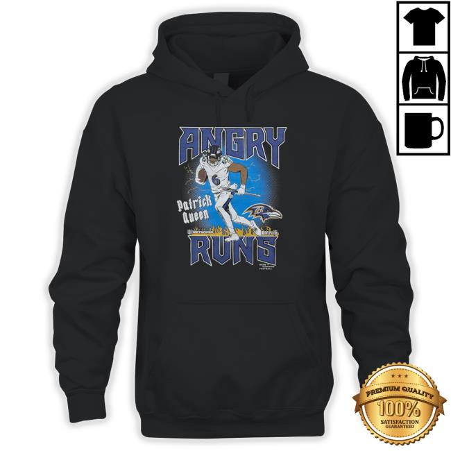 Official Homage Angry Runs Ravens Patrick Queen Shirt