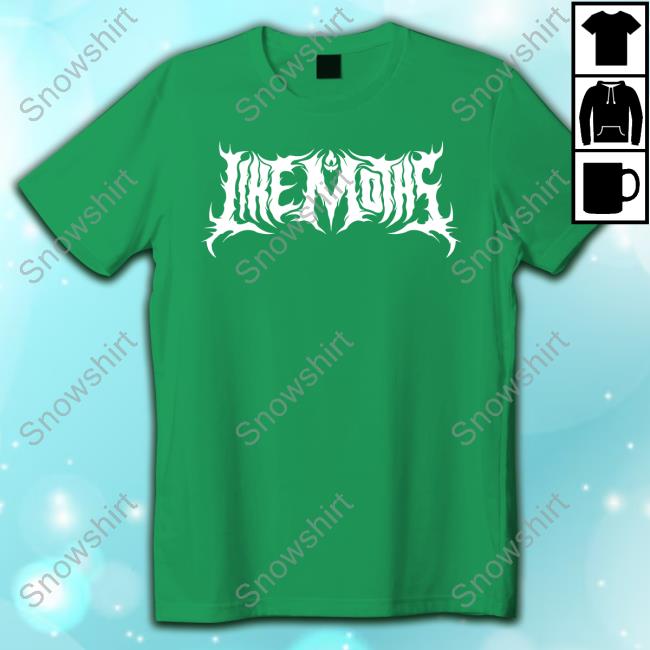 Down Right Merch Like Moths To Flames - Death Metal Long Sleeved T Shirt