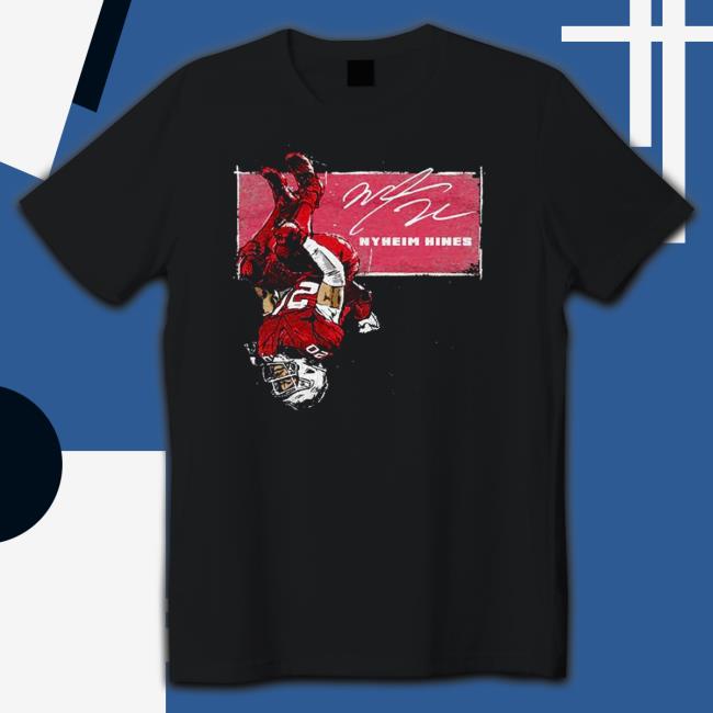 Nyheim Hines Buffalo Bills Backflip signature Tee Shirts