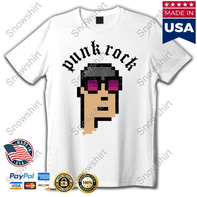 Official Cryptopunk Punk Rock Tee