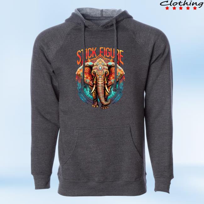 Official Sacred Elephant Raglan Hoodie