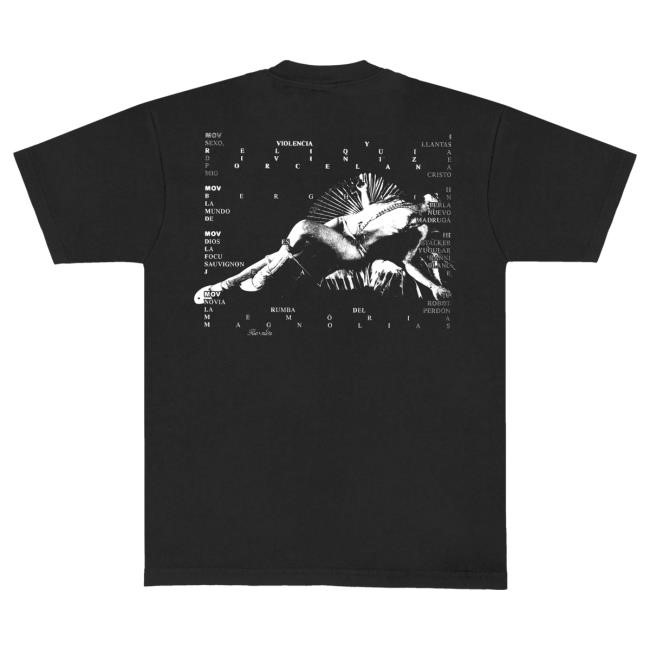 Official Rosalia Merch Store LUX Tracklist Hot Shirt