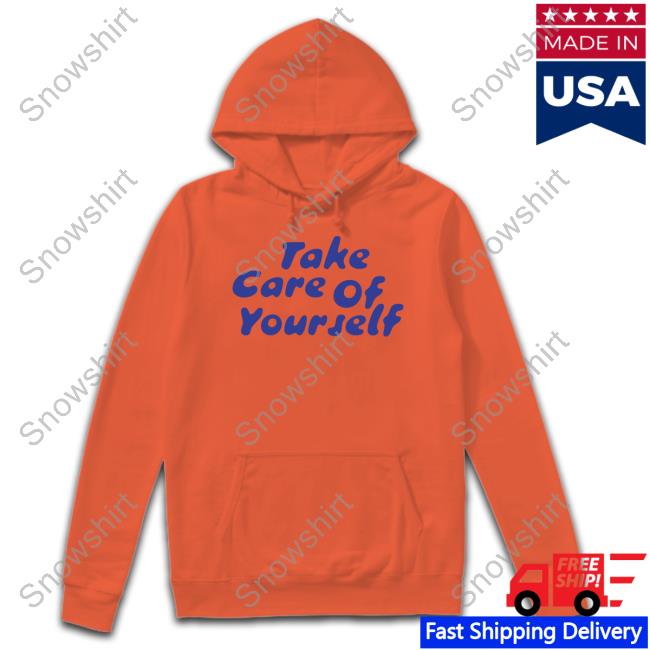 Take Care Of Yourself White Long Sleeve T Shirt Take Care Of Yourself White Long Sleeve Shirt