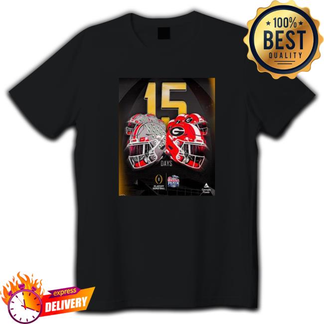 Official Ohio State Buckeyes vs Georgia Bulldogs Playoff Semifinal Chick-Fil-A Peach Bowl 2022 T-Shirt