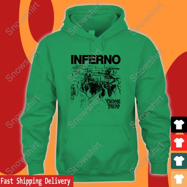 Inferno T-Shirt Freddie Dredd Merch Inferno Official White Shirts Freddie Dredd Merch