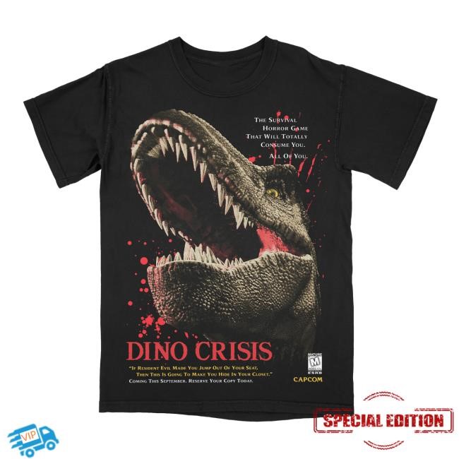 Dino Crisis • Big Ass Lizard Tee • Graveyard Goods