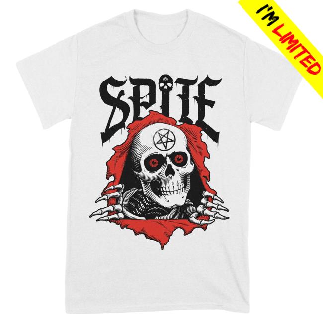 Official Spite Band Rising Merch Spite Band - Skull Shirts Risingmerch