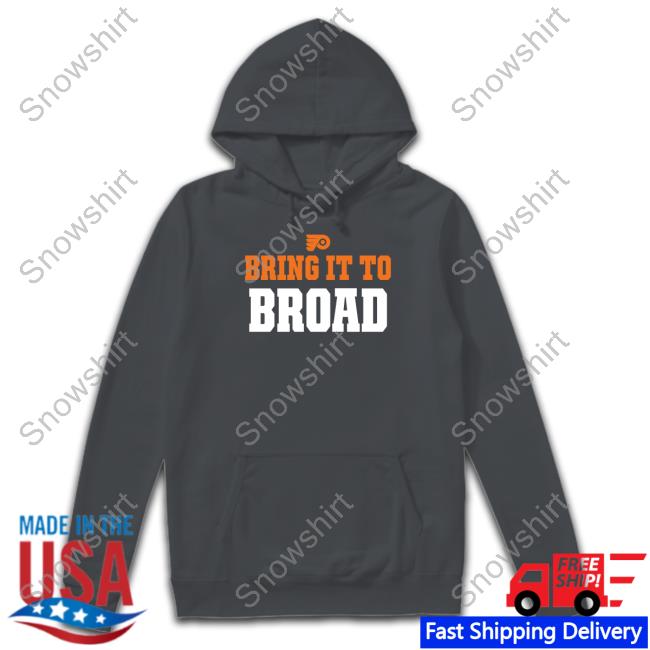 Ivan Provorov Philadelphia Flyers Bring It To Broad Tee Shirt Philadelphia Flyers Bring It To Broad Shirt