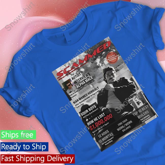 Sour Boys Scammed Tee Shirt Sour Boys Merch Scammed Tee