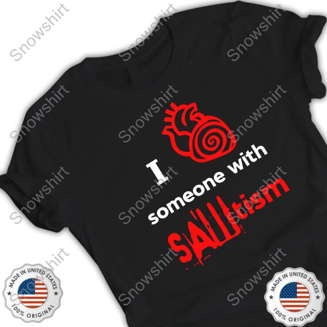 Official Yow 42Yow I Spiral Heart Someone With Sawtism T Shirt