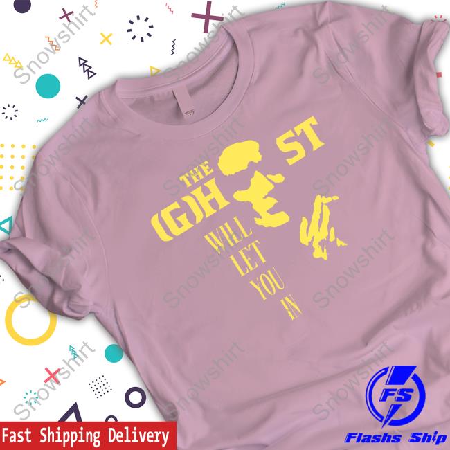 Official Louis The Ghost Will Let You In Shirt The Ghost Will Let You In Long Sleeve Tee