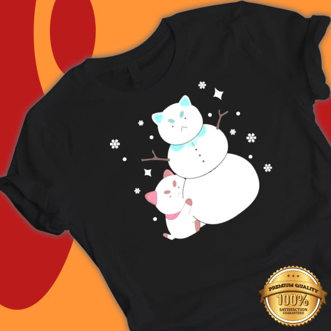 Bee And Puppycat Snowman Shirt 2022