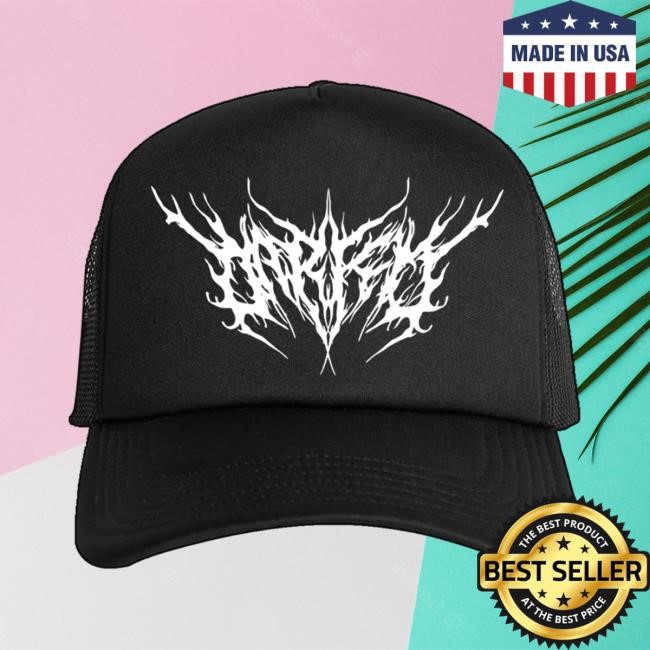 Raffle Entry White Filled Logo Trucker Cap Darko US Merch