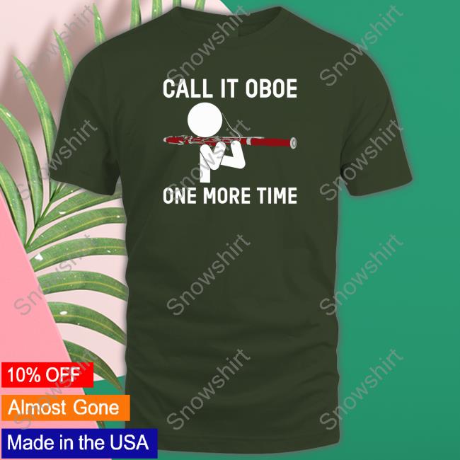 Call It Oboe One More Time Edition Limtied Shirt 2022 Black