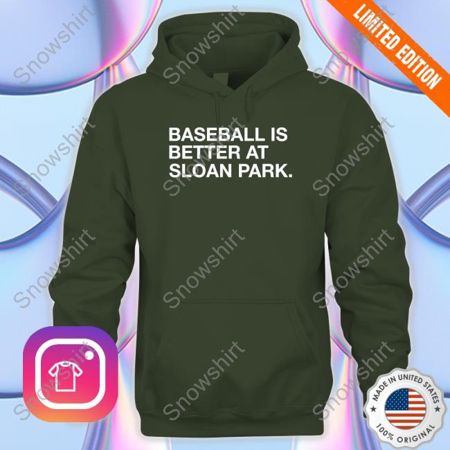 Obvious Shirts Shop Baseball Is Better At Sloan Park Long Sleeve Tee Shirt