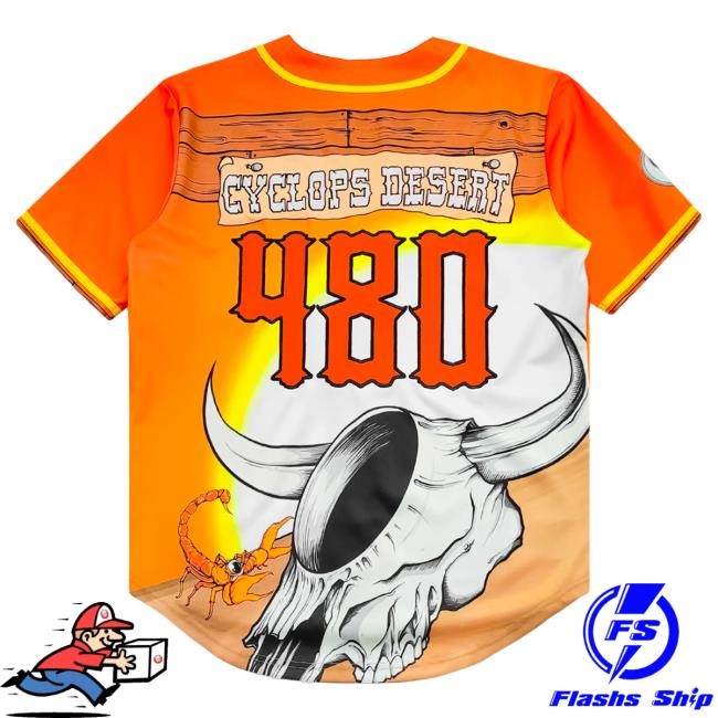 Official Subtronics Merch Store Subtronics - Cyclops Desert Baseball Jersey Shirt