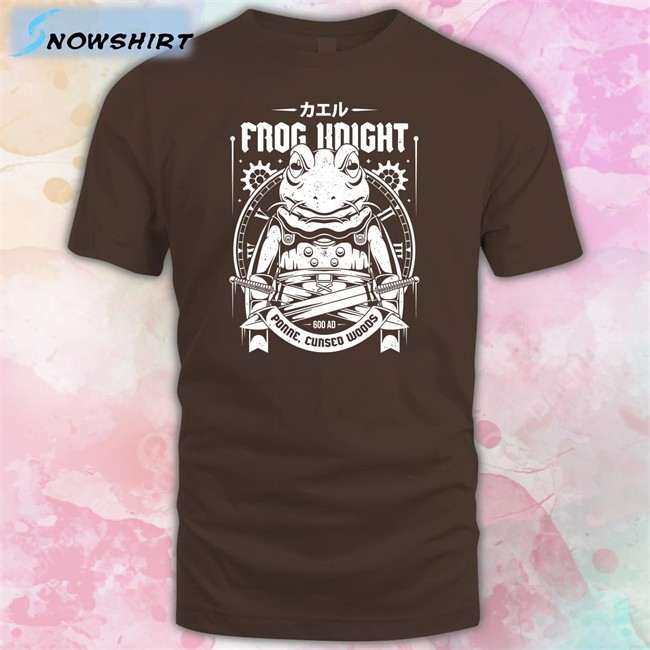 The Yetee Shop Frog Knight Long Sleeve Tee Shirt Wario64