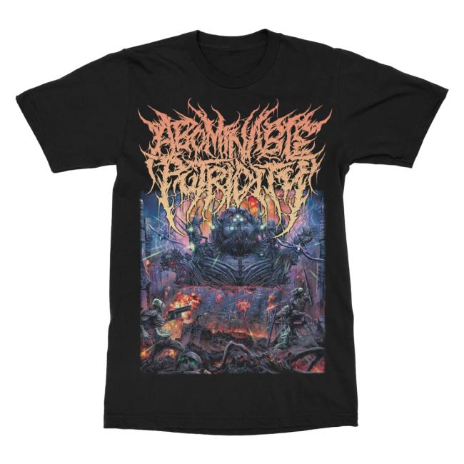 Official Indie Merch Store Shop Abominable Putridity "Parasitic Metamorphosis" Tee Indiemerchstore