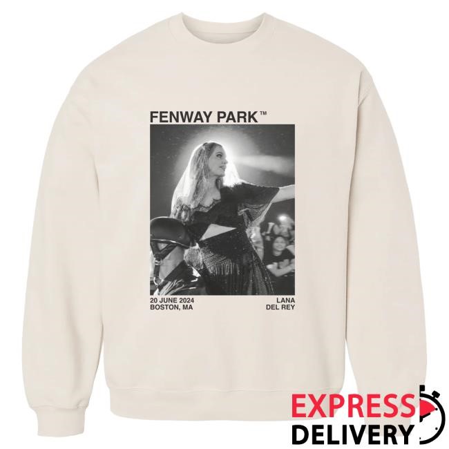 Official Lana Del Rey Merch Store Photo Crew neck Lana Del Rey Clothing Apparel Shop LanaDelRey