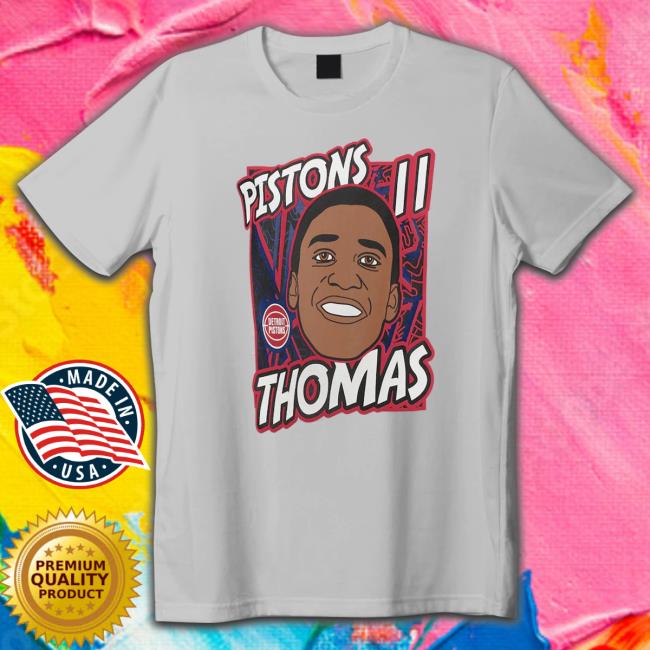 Official Isiah Thomas Detroit Pistons Mitchell & Ness Youth Hardwood Classics King of the Court Player Cap