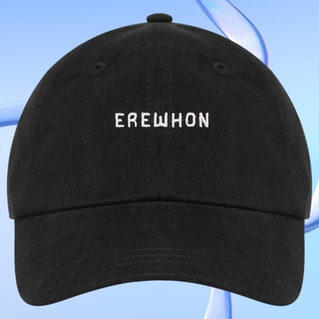 Official Erewhon Dad Hat | Brushed Twill Green Erewhon Market