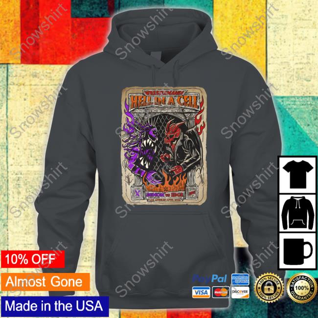 Wrestlemania Hell In A Cell Demon Vs Edge Sweatshirt Wrestlemania Hell In A Cell Demon Vs Edge Hoodie