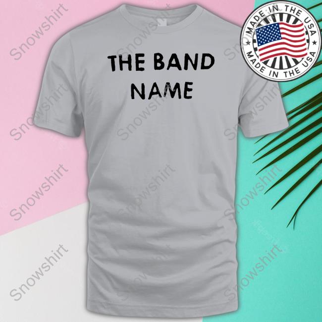 Ajr Merch The Band Name Tee Shirt Ajrbrothers The Band Name Tee Shirt