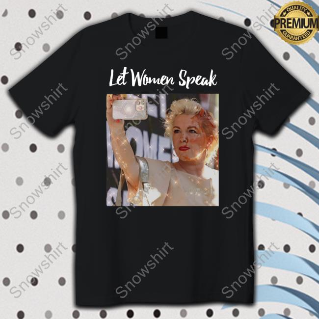 Kellie Jay Keen Let Women Speak T Shirt