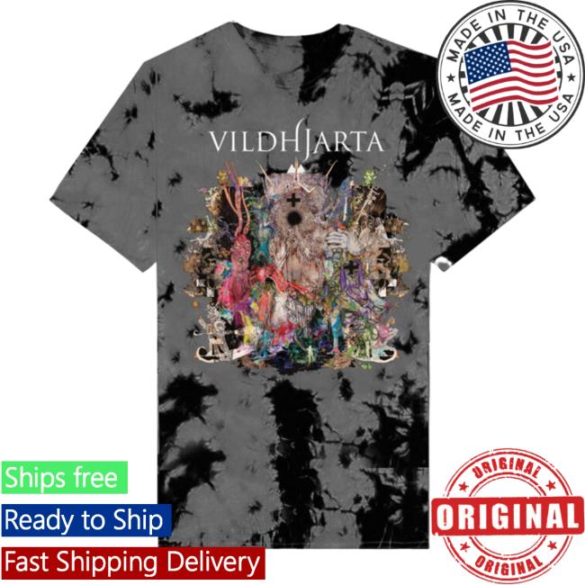 Official Vildhjarta Merch Kristallfågel Tie Dye Shirts