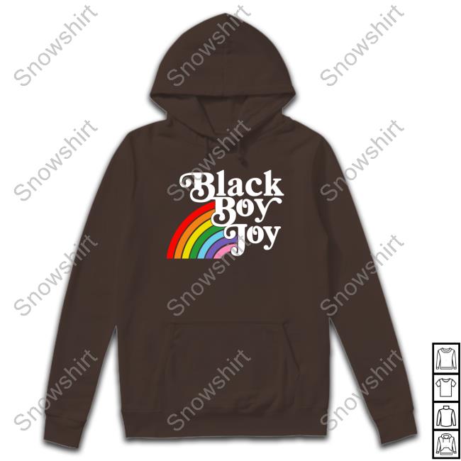 Whitley Gilbert Black Boy Joy Rainbow T-Shirt Whitley Gilbert Black Boy Joy Rainbow Shirt