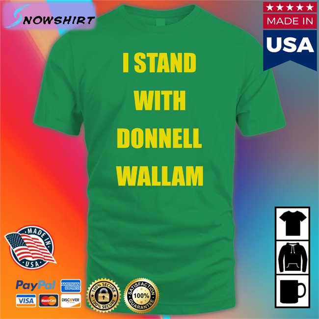 Megan Maurice I Stand With Donnell Wallam Hoodie