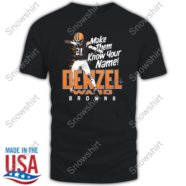 Brown Denzel Ward Signature Top Shirt