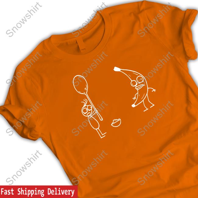 Rejected Spoon Banana T-Shirt Official Bonfire Shop Rejected Spoon Banana Tee