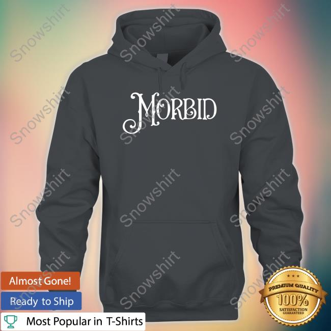Morbid Apothecary Logo Hooded Sweatshirt Morbid Podcast Merch Morbid Apothecary Logo Sweatshirt