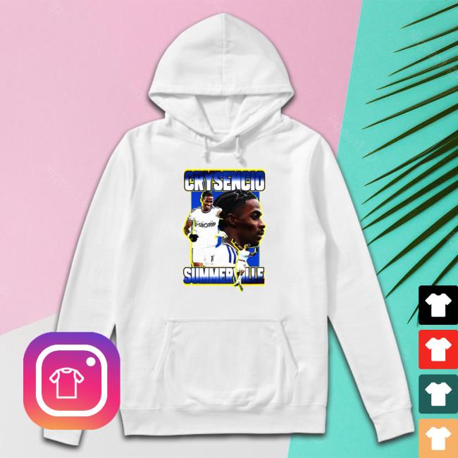 Crysencio Summerville Leeds Hooded Sweatshirt Crysencio Summerville Leeds Long Sleeve T Shirt