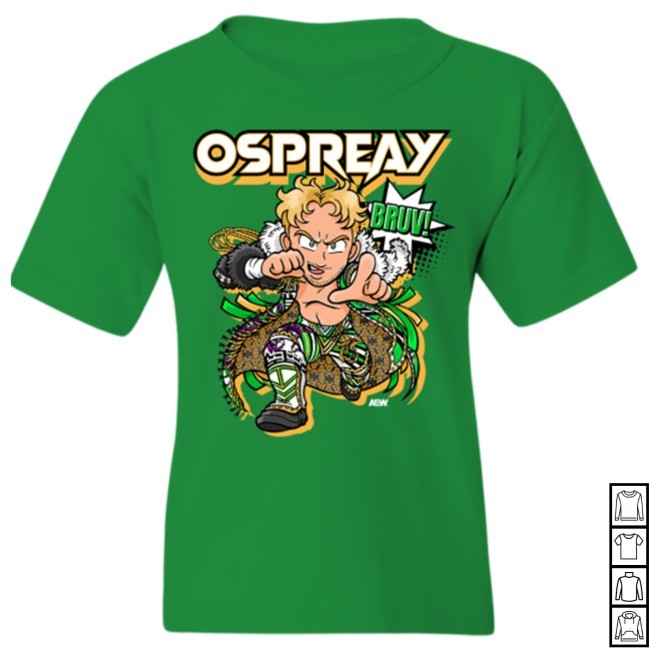 shopaew Will Ospreay - Bruv! Kids Shirt