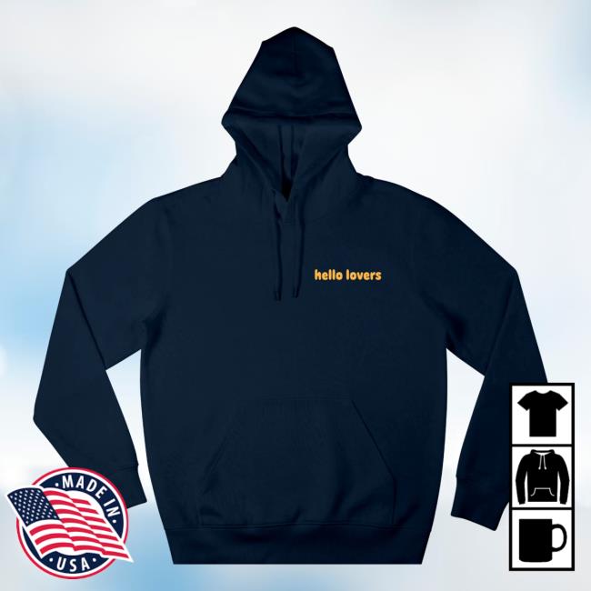 Official Niall Horan Merch Store Hello Lovers Logo Navy Hoodie NiallHoran Shop