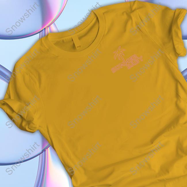 Jonas Brothers Merch Summer Baby Palm T Shirt
