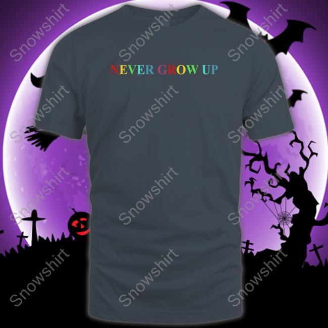 Baylen Levine Merch Benitez Store Never Grow Up Shirt Hooded Sweatshirt Official Benitez Store Never Grow Up Shirt Shirt