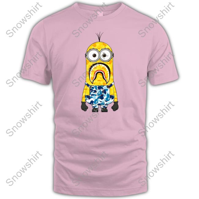 Official Georgenotfound Bape X Minions T Shirts