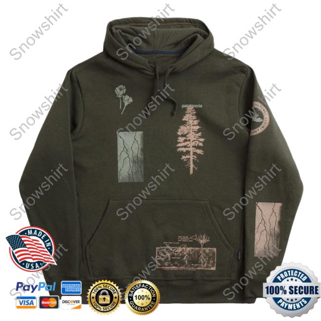 Official Flatspot Patagonia Pyrophytes Uprisal Sweatshirts Basin Green