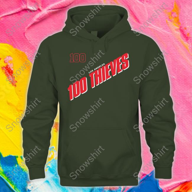 Los Angeles 100 Thieves Hoodie Los Angeles 100 Thieves Shirt